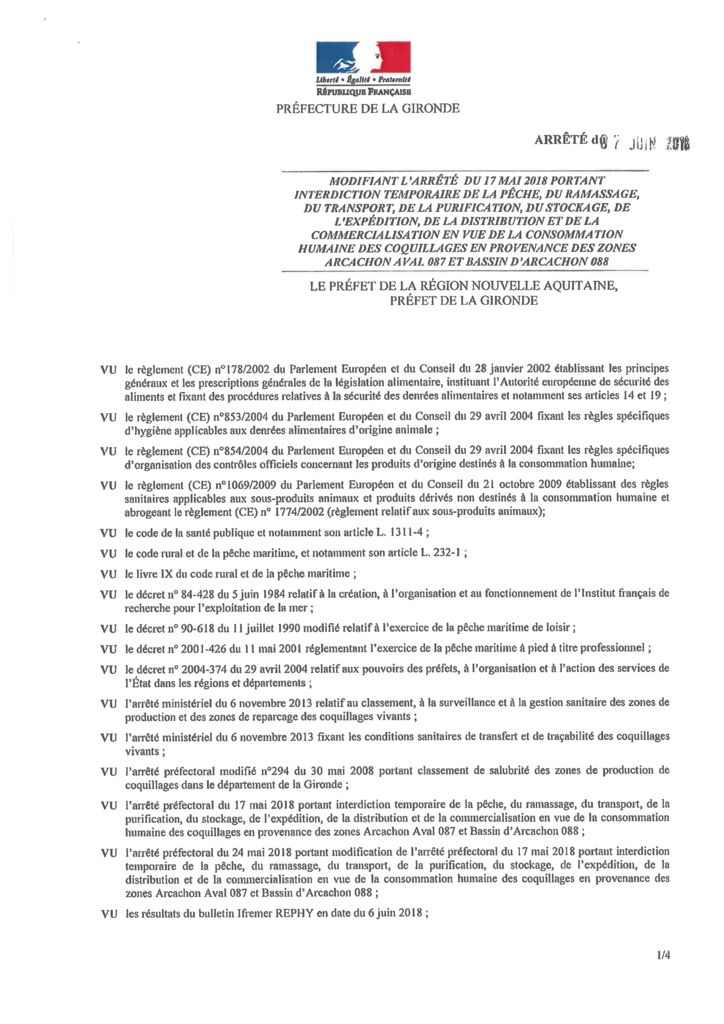 thumbnail of ARRETE