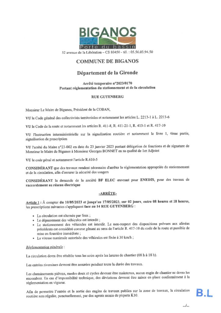 thumbnail of ARRETE 2023-0170 – RUE GUTENBERG
